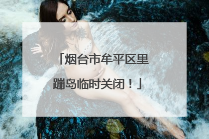 烟台市牟平区里蹦岛临时关闭！