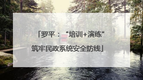 罗平：“培训+演练”筑牢民政系统安全防线