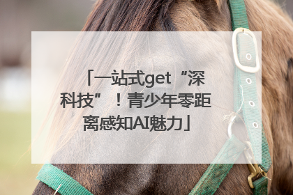 一站式get“深科技”！青少年零距离感知AI魅力