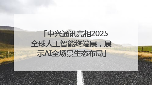 中兴通讯亮相2025全球人工智能终端展，展示AI全场景生态布局