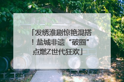 发绣淮剧惊艳混搭！盐城非遗“破圈”点燃Z世代狂欢