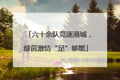 六十余队竞逐港城，绿茵激情“足”够燃