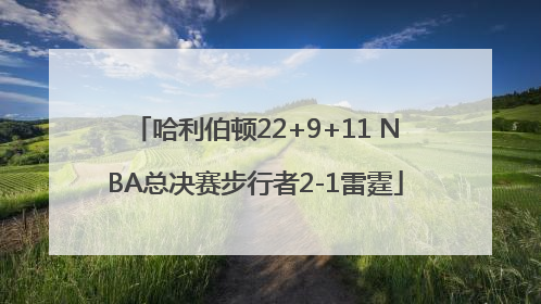 哈利伯顿22+9+11 NBA总决赛步行者2-1雷霆