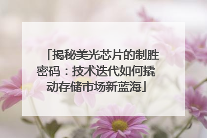 揭秘美光芯片的制胜密码：技术迭代如何撬动存储市场新蓝海