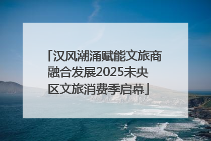 汉风潮涌赋能文旅商融合发展2025未央区文旅消费季启幕
