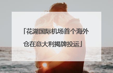 花湖国际机场首个海外仓在意大利揭牌投运