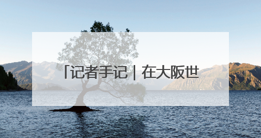 记者手记｜在大阪世博会感受多彩中国