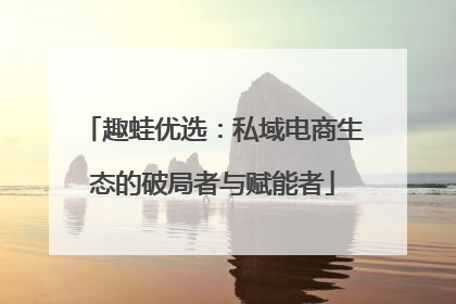 趣蛙优选：私域电商生态的破局者与赋能者