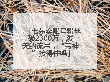 韦东奕账号粉丝破2300万，泼天的流量，“韦神”接得住吗