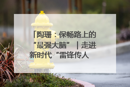 陶珊：保畅路上的“最强大脑”｜走进新时代“雷锋传人 长沙榜样”