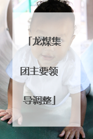 龙煤集团主要领导调整