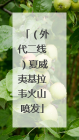 （外代二线）夏威夷基拉韦火山喷发