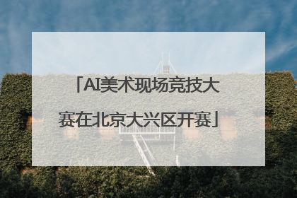 AI美术现场竞技大赛在北京大兴区开赛